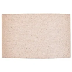 PTMD Wandlamp Devi Naturel linnen rechthoekig laag