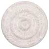 PTMD Wandornament Zoelle Offwhite MDF carved M - Ø 90 cm
