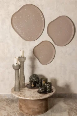 PTMD Wandpaneel Dezia Beige organisch mozaïek M