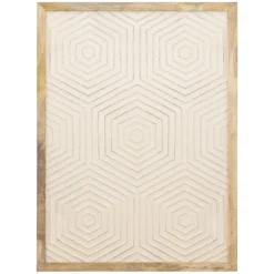 PTMD Wandpaneel Elasah hexagon creme