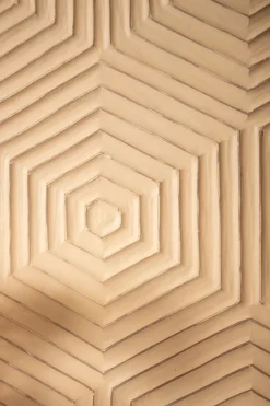 PTMD Wandpaneel Elasah hexagon creme