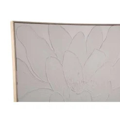 PTMD Wandpaneel Florise Creme canvas bloemen A