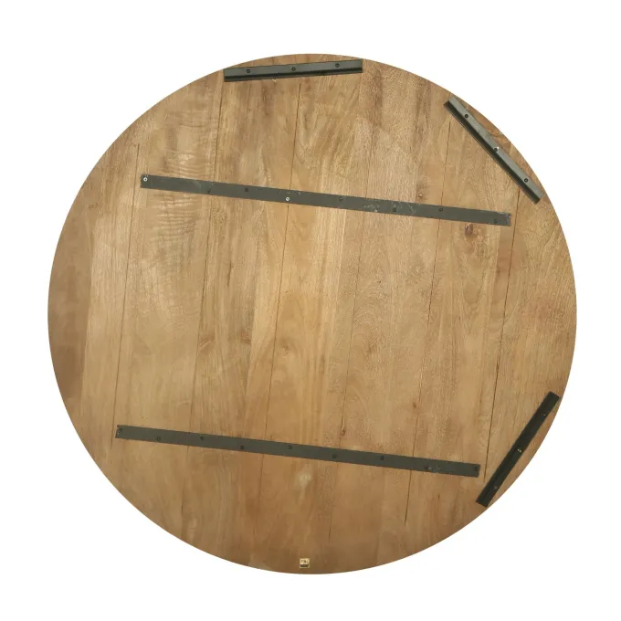 PTMD Wandpaneel Mattin Naturel mango circle L