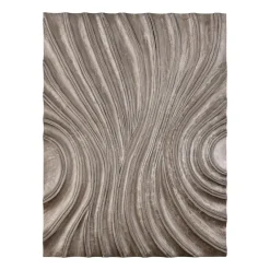 PTMD Wandpaneel Reddie Bruin glanzend MDF golvend M