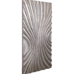PTMD Wandpaneel Reddie Bruin glanzend MDF golvend L - 80 x 160 cm