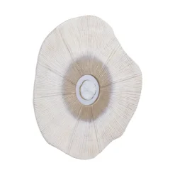 PTMD Wandpaneel Rella Beige gegoten aluminium met centrale steen S