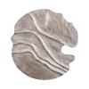 PTMD Wandpaneel Samraj Bruin MDF Wave met structuur