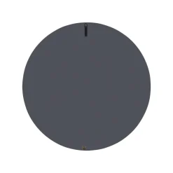 PTMD Wandplaneel Toran Brons MDF rond gestreept M - Ø 90 cm