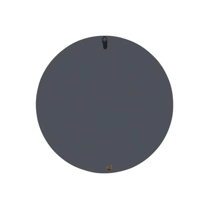 PTMD Wandplaneel Toran Brons MDF rond gestreept S - Ø 60 cm