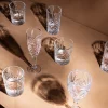 PTMD Whisky glas Crystal clear rond - 6 stuks