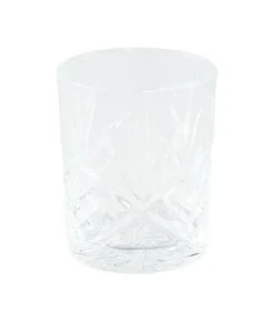 PTMD Whisky glas Crystal clear rond - 6 stuks