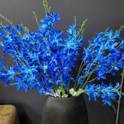 Pure Kunsttak Lily 110 cm blauw