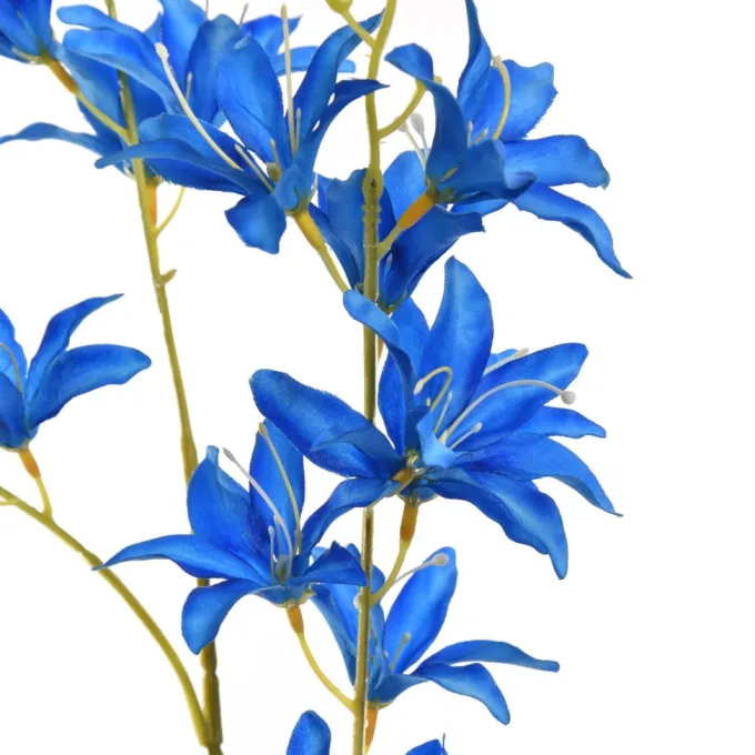 Pure Kunsttak Lily 110 cm blauw