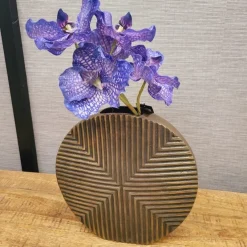 Pure Kunsttak Vanda Orchidee 62CM blauw