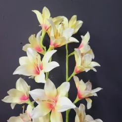 Pure Kunsttak zwaardlelie crème 95 cm