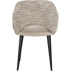 Richmond Interiors Arm chair Giovanna trendy nature/quartz khaki
