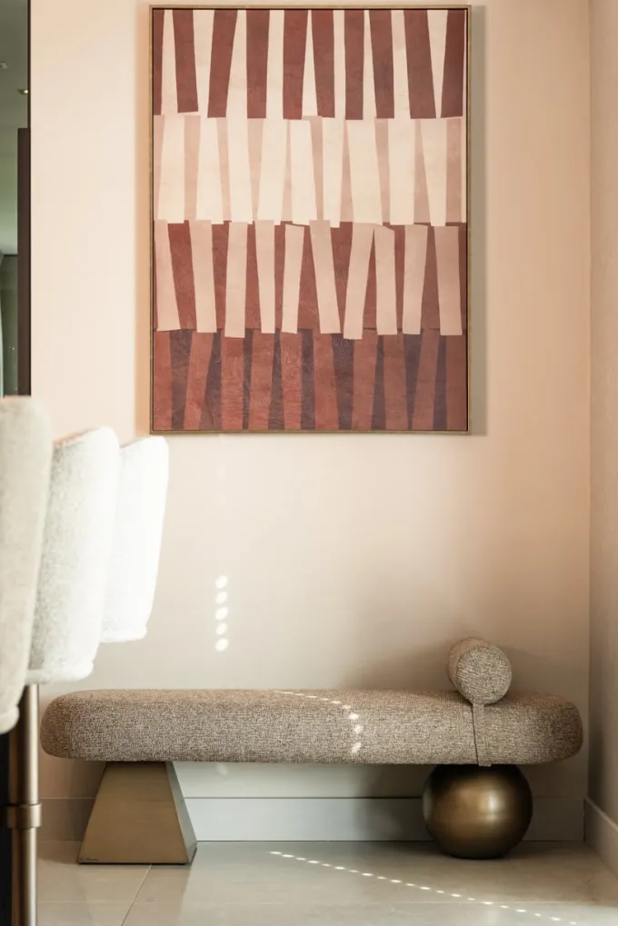 Richmond Interiors Bank Alexander Jones bruin tweed fire retardant (Geneva)