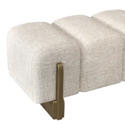 Richmond Interiors Bank Caleo creme tweed