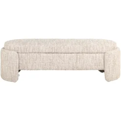 Richmond Interiors Bank Cupid beige angora met opbergruimte