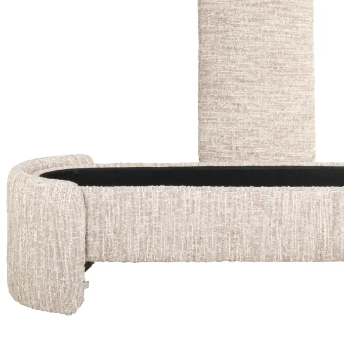 Richmond Interiors Bank Cupid beige angora met opbergruimte