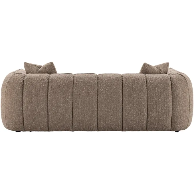 Richmond Interiors Bank Hogan mocca chunky 3-zits