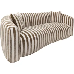 Richmond Interiors Bank Luxandra stripes zand