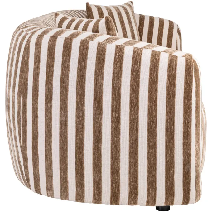 Richmond Interiors Bank Luxandra stripes zand