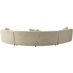 Richmond Interiors Bank Morena creme blockweave