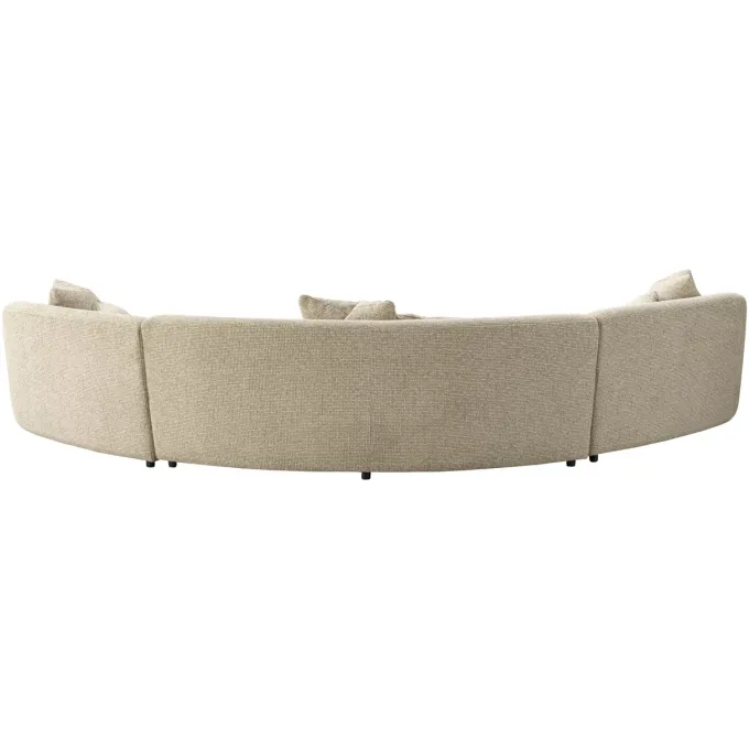 Richmond Interiors Bank Morena creme blockweave