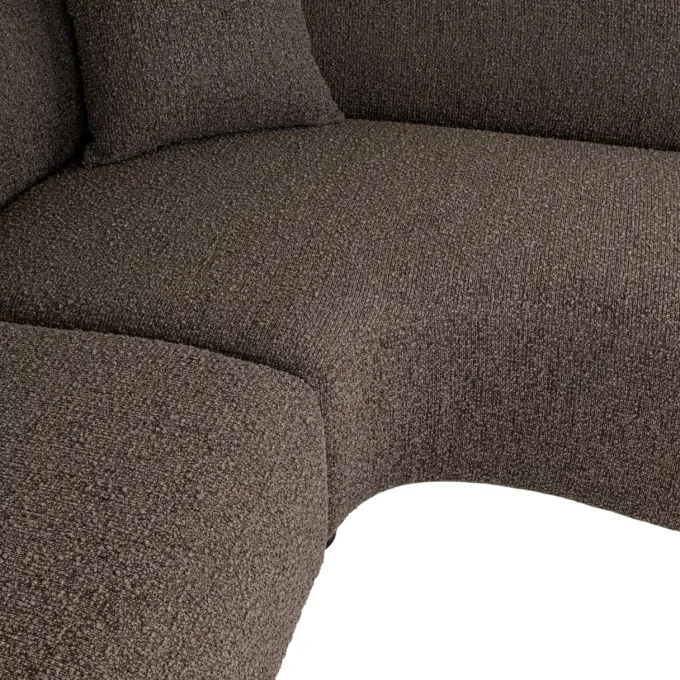 Richmond Interiors Bank Pandora bruin chunky lounge rechts