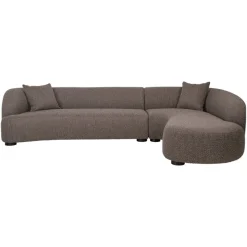 Richmond Interiors Bank Pandora bruin chunky lounge rechts