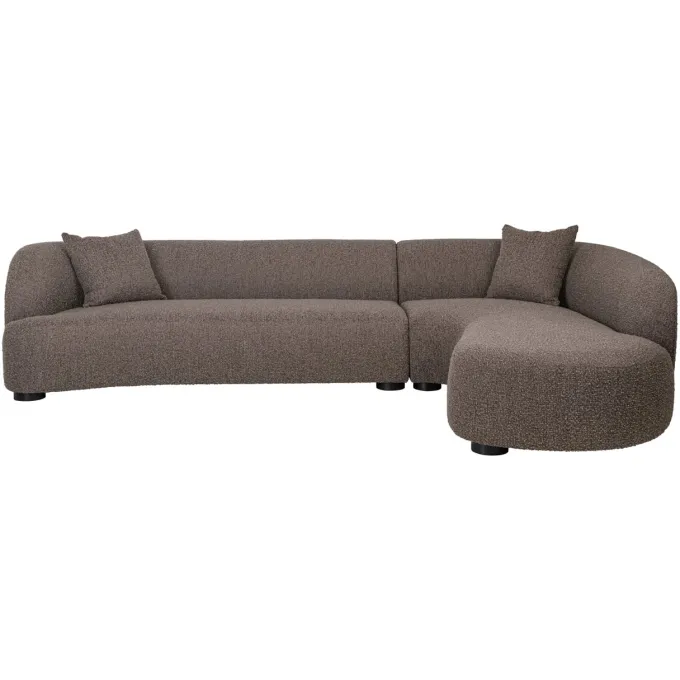 Richmond Interiors Bank Pandora bruin chunky lounge rechts