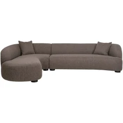 Richmond Interiors Bank Pandora bruin chunky lounge links
