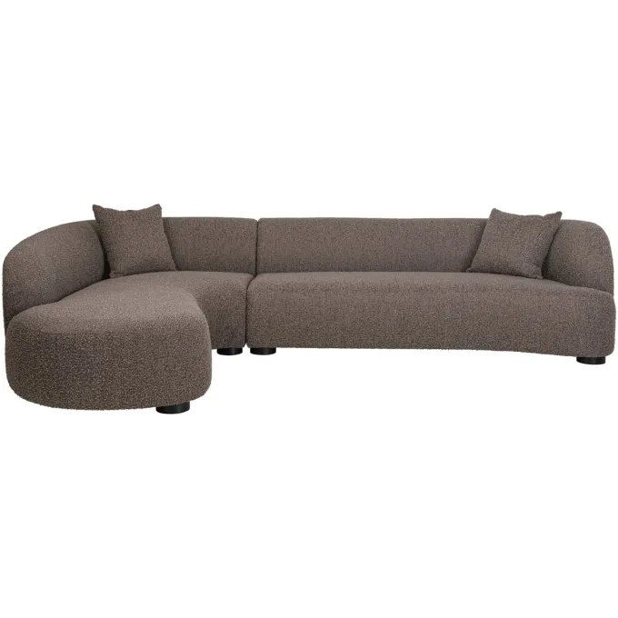 Richmond Interiors Bank Pandora bruin chunky lounge links