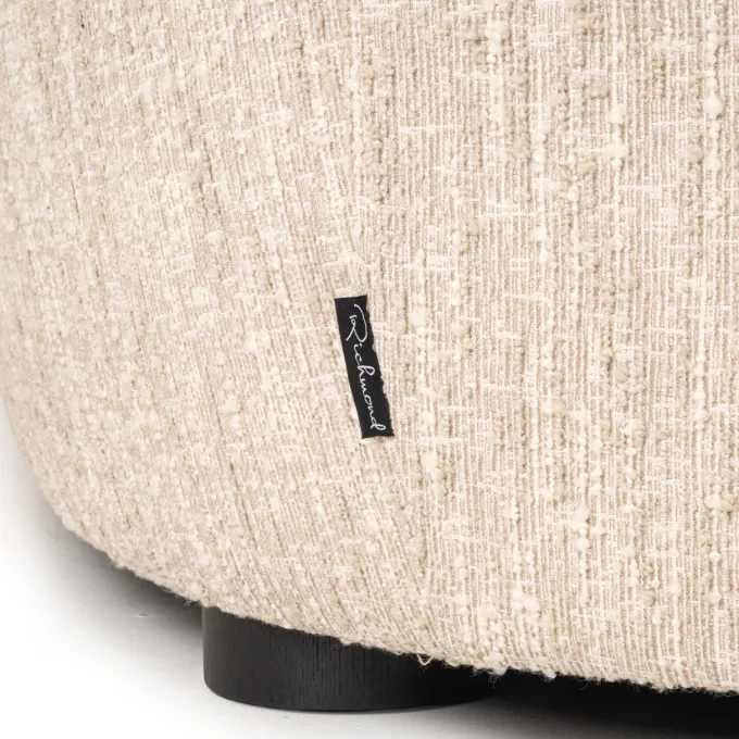 Richmond Interiors Bank Pandora beige angora lounge links