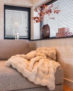 Richmond Interiors Bank Trentino cayenne brown 3,5 zits + lounge links / rechts