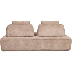Richmond Interiors Bank Tudor mocca boldweave 2,5-zits movable backrest