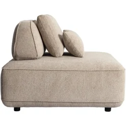 Richmond Interiors Bank Tudor naturel boldweave 1-zits verschuifbare rugleuning backrest