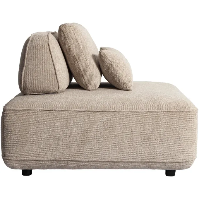 Richmond Interiors Bank Tudor naturel boldweave 1-zits verschuifbare rugleuning backrest
