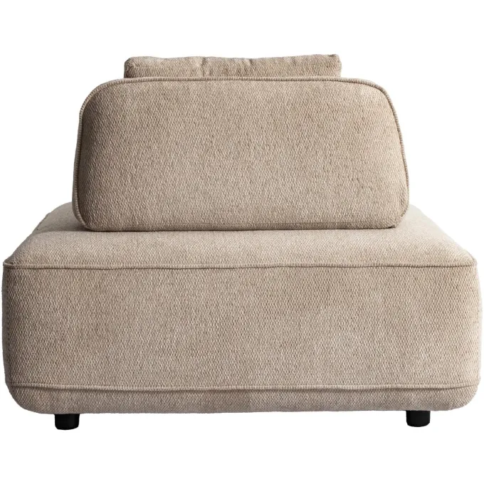 Richmond Interiors Bank Tudor naturel boldweave 1-zits verschuifbare rugleuning backrest