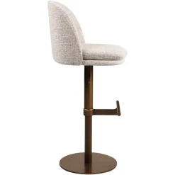 Richmond Interiors Barstoel Vesper mocca fancy draaibaar