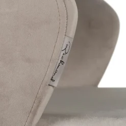 Richmond Interiors Barstoel Savoy khaki velvet - Showroommodel