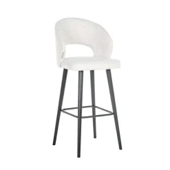 Richmond Interiors Barstoel Savoy white bouclé (Copenhagen 900 Bouclé White)