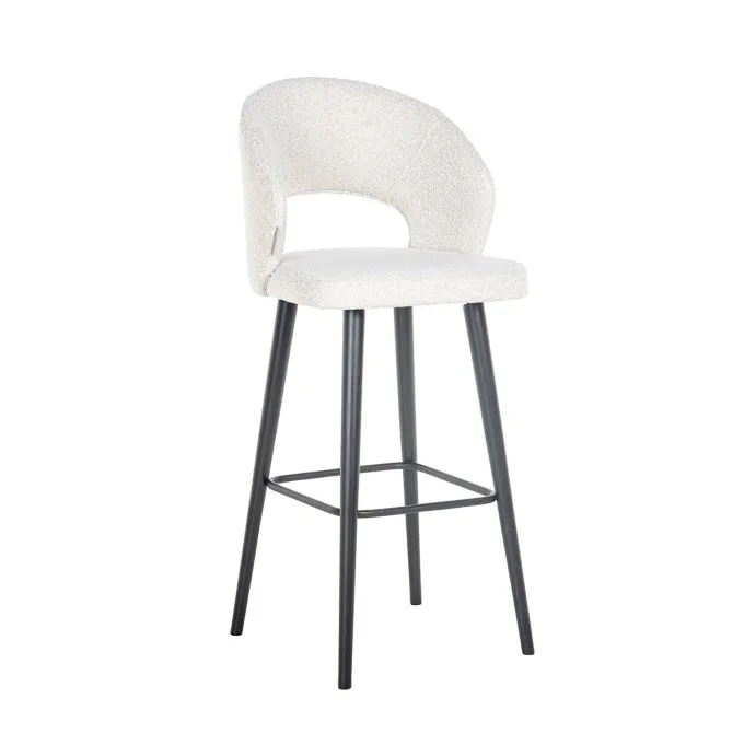 Richmond Interiors Barstoel Savoy white bouclé (Copenhagen 900 Bouclé White)