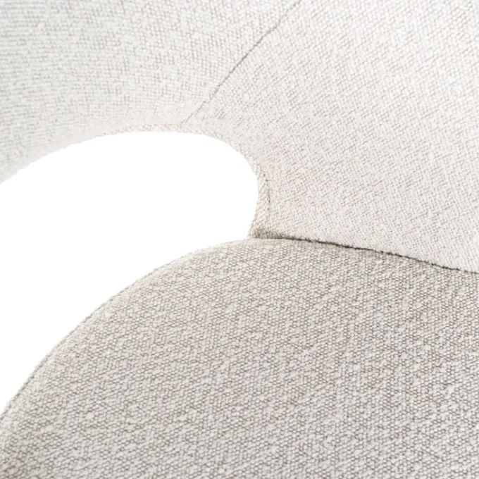 Richmond Interiors Barstoel Savoy white bouclé (Copenhagen 900 Bouclé White)