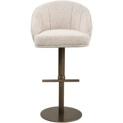 Richmond Interiors Barstoel Beverly naturel fancy draaibaar