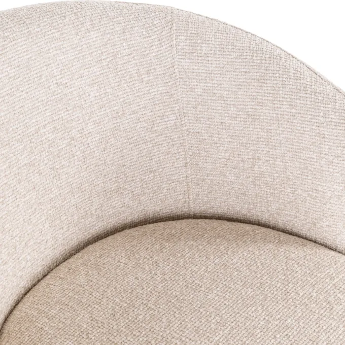 Richmond Interiors Barstoel Nikki biscotti swivel fire retardant