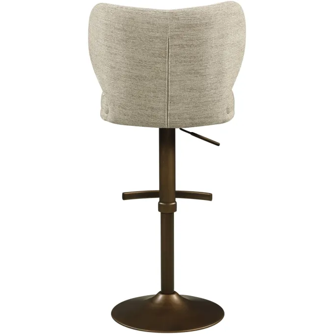Richmond Interiors Barstoel Amely naturel softweave draaistoel