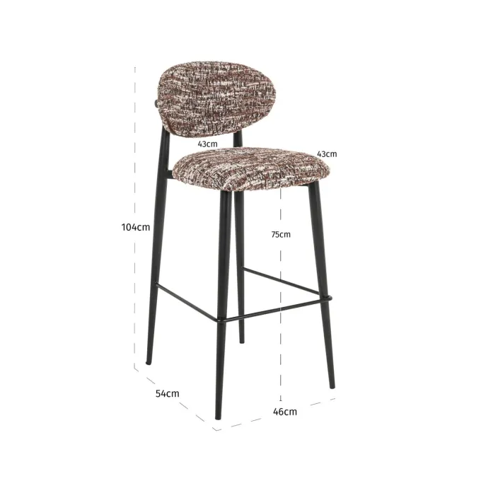 Richmond Interiors Barstoel Dantes hazel