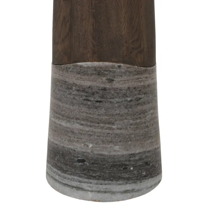Richmond Interiors Bartafel Harper Smoked charchoal Ø 81 cm